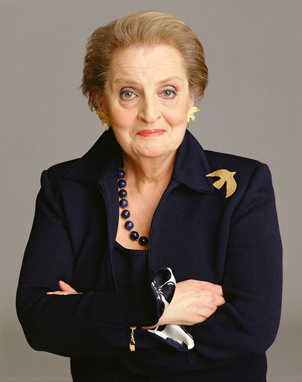 Madeleine Albright photo credit Timothy Greenfield Sanders