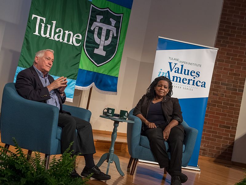 Walter Isaacson and Annette Gordon-Reed